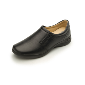 Flat De Servicio/Clínico Flexi Con Plantilla Removible Para Mujer - Estilo 48303 Negro