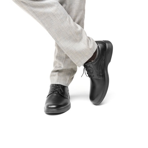 Zapato Casual Para Oficina Flexi Con Sistema Walking Soft Para Hombre - Estilo 59301 Negro