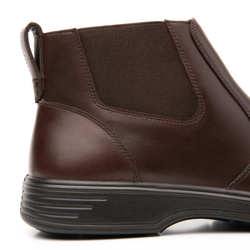 Botín Casual Para Oficina Flexi Con Sistema Walking Soft Para Hombre - Estilo 59305 Dk Oporto