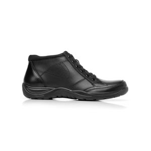 Botín Escolar Con Puntera Flexi para Niño con Recovery Form Estilo 59918 Negro