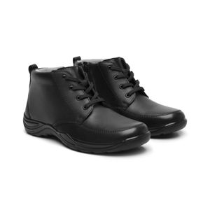 Botín Escolar Flexi para Niño con Recovery Form Estilo 59920 Negro