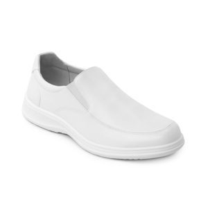 Slip On Liso Flexi para Hombre Estilo 63209 Blanco