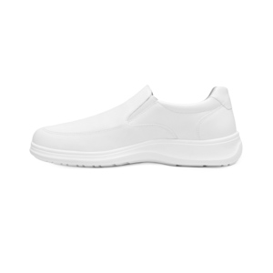 Slip On Liso Flexi para Hombre Estilo 63209 Blanco