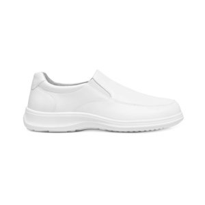 Slip On Liso Flexi para Hombre Estilo 63209 Blanco