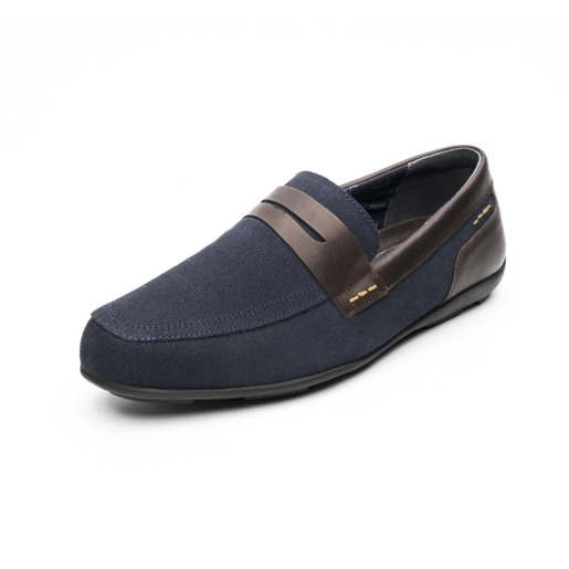 Mocasín Casual Flexi para Hombre Estilo 68617 Azul