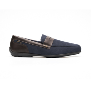Mocasín Casual Flexi para Hombre Estilo 68617 Azul