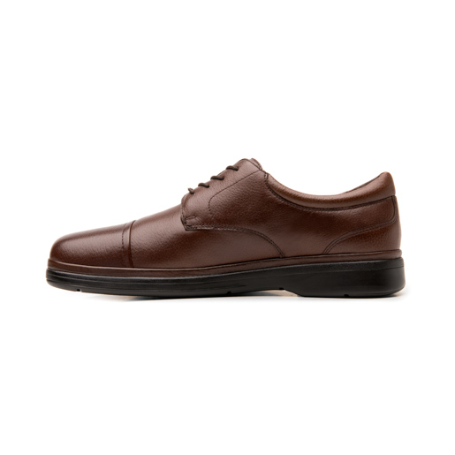 Derby Con Herraje Quirelli Quirelli para Hombre con Corte Acojinado Estilo 700905 Café