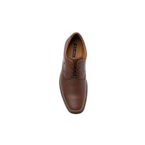 Zapato Casual Para Oficina Quirelli Con Corte Acojinado Para Hombre - Estilo 701301 Tan