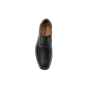 Zapato De Vestir Quirelli Con Corte Acojinado Para Hombre - Estilo 701304 Negro