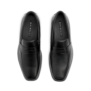 Mocasín Casual Quirelli para Hombre con Corte Acojinado Estilo 701308 Negro