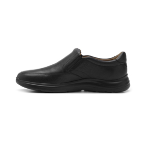 Slip On Casual Quirelli para Hombre con Corte Acojinado Estilo 702508 Negro