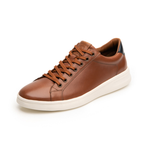 Sneaker Urbano Clásico Quirelli para Hombre con Plantilla Hexafoam Estilo 702901 Tan