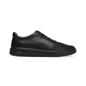 Sneaker Casual De Piel Quirelli para Hombre Estilo 702913 Negro