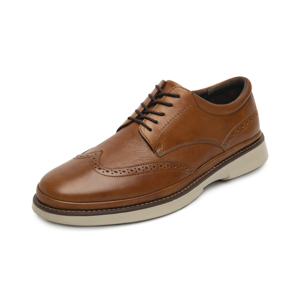 Calzado Vestir Casual Quirelli para Hombre con Corte California Estilo 705702 Tan