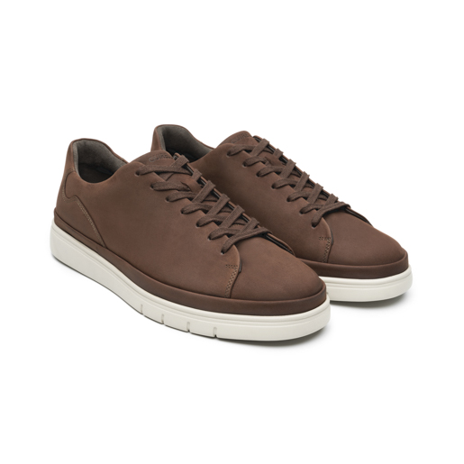 Sneaker Casual Quirelli para Hombre con California Auténtico Estilo 706401 Café