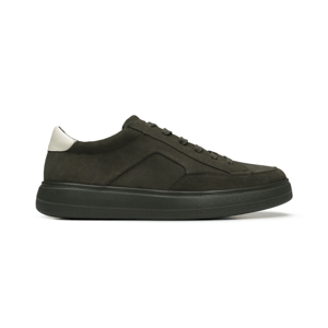 Sneaker Casual De Piel Exclusivo Quirelli para Hombre Estilo 706505 Olivo