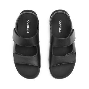 Sandalia Casual Quirelli para Hombre con Anatomic Pad Estilo 706802 Negro