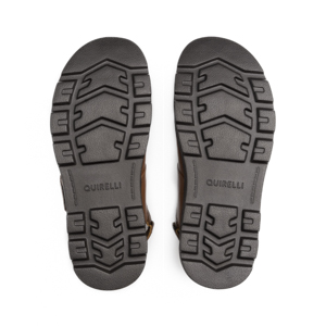 Sandalia Casual Quirelli para Hombre con Anatomic Pad Estilo 706802 Tan