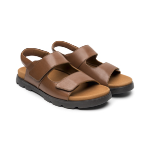 Sandalia Casual Quirelli para Hombre con Anatomic Pad Estilo 706802 Tan