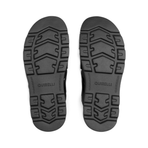 Sandalia Semivestir Quirelli para Hombre con Anatomic Pad Estilo 706804 Negro