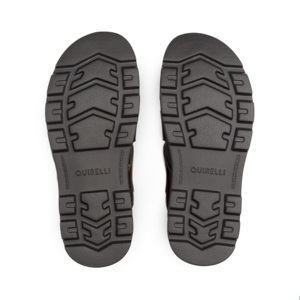 Sandalia Semivestir Quirelli para Hombre con Anatomic Pad Estilo 706804 Tan