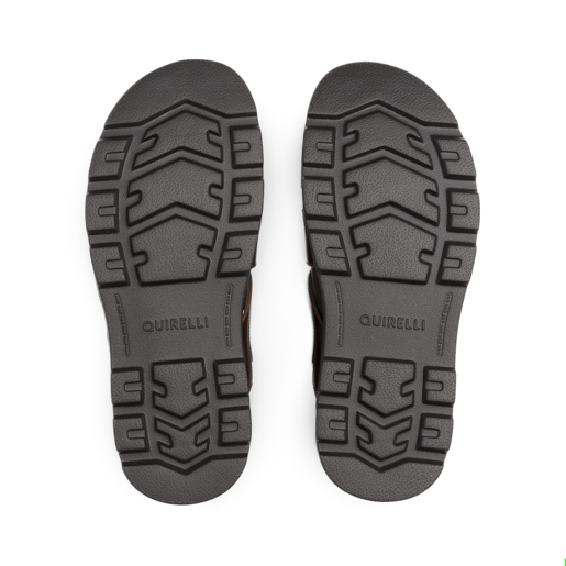 Sandalia Semivestir Quirelli para Hombre con Anatomic Pad Estilo 706804 Tan