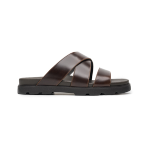 Sandalia Semivestir Quirelli para Hombre con Anatomic Pad Estilo 706804 Tan