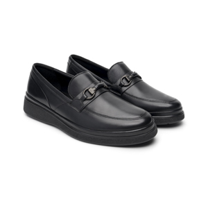 Mocasín Herraje Quirelli para Hombre Estilo 707001 Negro