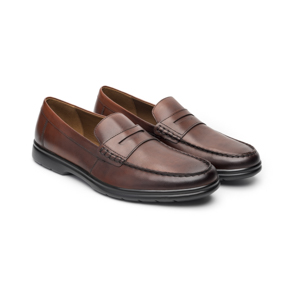 Loafer Casual Quirelli para Hombre 100 % Piel Estilo 707102 Shedron