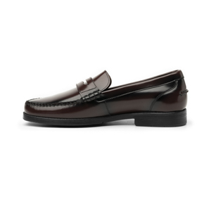 Mocasín Con Antifaz Quirelli para Hombre con Construcción Guante Estilo 87904 Vino