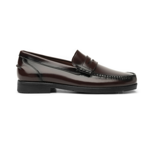Mocasín Con Antifaz Quirelli para Hombre con Construcción Guante Estilo 87904 Vino