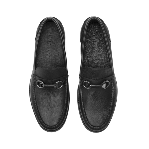 Mocasín De Vestir Quirelli para Hombre con Construcción Guante Estilo 87906 Black