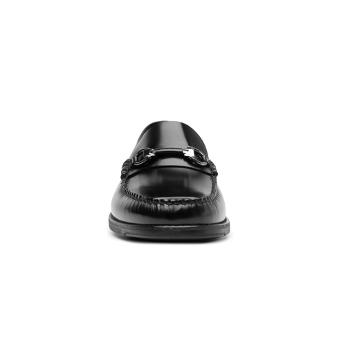 Mocasín Con Herraje Quirelli para Hombre con 100% piel Estilo 87906 Negro