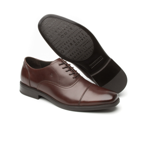 Zapato Derby Quirelli para Hombre con agujetas Estilo 88502 Chocolate