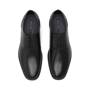 Oxford De Vestir Quirelli para Hombre 100% Piel Estilo 88516 Negro