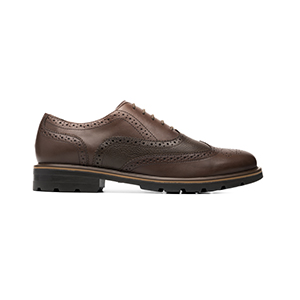 Oxford Dress Casual Quirelli para Hombre Estilo 88602 Marrón