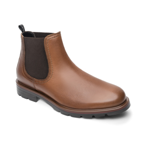 Botin Chelsea Quirelli para Hombre con elástico Estilo 88606 Nogal