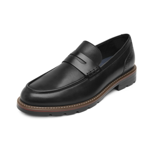 Calzado Vestir Casual Quirelli para Hombre con 100% Piel Estilo 88617 Negro