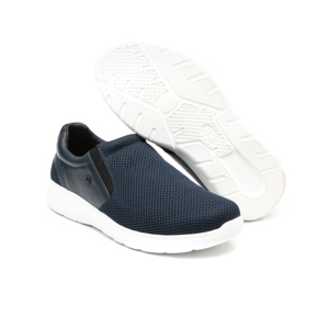 Sneaker Casual Sport Quirelli Con Suela Extra Ligera Para Hombre - Estilo 89204 Azul