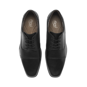 Derby Vestir Flexi para Hombre Estilo 90725 Negro