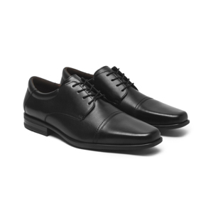 Derby Vestir Flexi para Hombre Estilo 90725 Negro