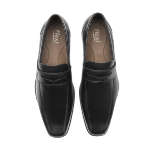 Mocasín Semivestir Flexi para Hombre Estilo 90728 Negro