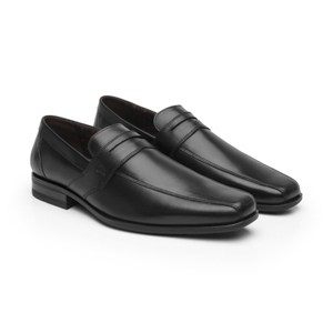 Mocasín Semivestir Flexi para Hombre Estilo 90728 Negro