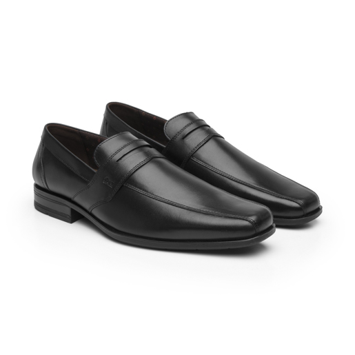 Mocasín Semivestir Flexi para Hombre Estilo 90728 Negro