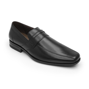 Mocasín Semivestir Flexi para Hombre Estilo 90728 Negro