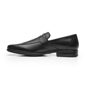 Mocasín Semivestir Flexi para Hombre Estilo 90728 Negro