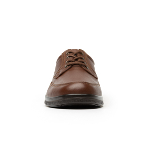 Zapato Casual De Servicio/Clínico Flexi De Agujetas Para Hombre - Estilo 91607 Cafe