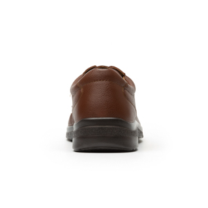 Zapato Casual De Servicio/Clínico Flexi De Agujetas Para Hombre - Estilo 91607 Cafe